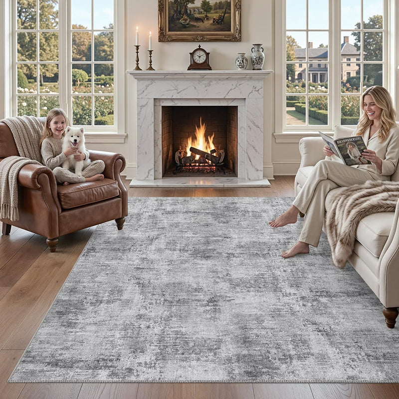 Modern Abstract Area Rugs for Living Room 244