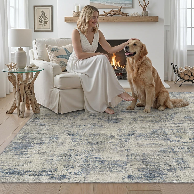Modern Abstract Area Rugs for Living Room 244