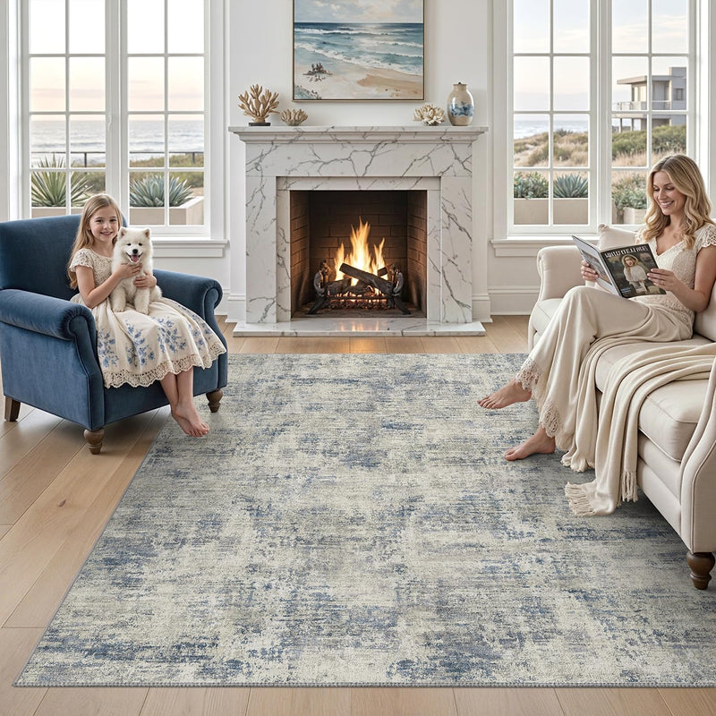 Modern Abstract Area Rugs for Living Room 244