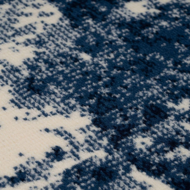 Modern Abstract Living Room Area Rug Painterly Brushstroke
