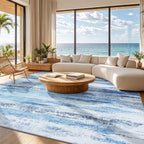 Modern Abstract Rugs Living Room