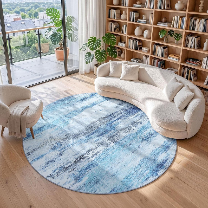 Modern Abstract Rugs Living Room