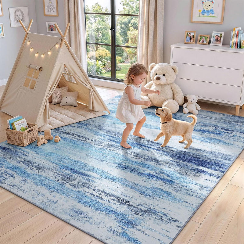 Modern Abstract Rugs Living Room