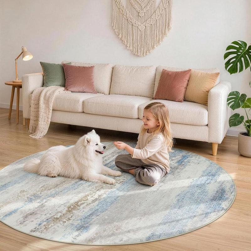 Modern Abstract Rugs Living Room