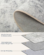 Modern Abstract Rugs Living Room Non-Slip