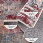 Modern Abstract Rugs Living Room Non-Slip