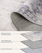 Modern Abstract Rugs Living Room Non-Slip
