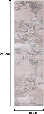 Modern Abstract Shiny Rug Silky Shimmer Soft High-Shine