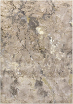 Modern Abstract Shiny Rug Silky Shimmer Soft High-Shine
