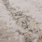 Modern Abstract Shiny Rug Silky Shimmer Soft High-Shine