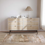 Modern Abstract Shiny Rug Silky Shimmer Soft High-Shine