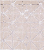 Modern Abstract Shiny Rug Silky Shimmer Soft High-Shine