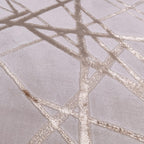 Modern Abstract Shiny Rug Silky Shimmer Soft High-Shine
