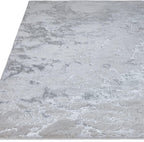 Modern Abstract Shiny Rug Silky Shimmer Soft High-Shine