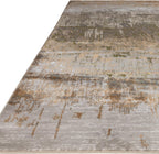 Modern Abstract Shiny Rug Silky Shimmer Soft High-Shine