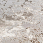 Modern Abstract Shiny Rug Silky Shimmer Soft High-Shine