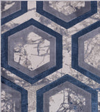 Modern Abstract Shiny Rug Silky Shimmer Soft High-Shine
