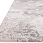 Modern Abstract Shiny Rug Silky Shimmer Soft High-Shine
