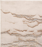 Modern Abstract Shiny Rug Silky Shimmer Soft High-Shine