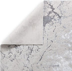 Modern Abstract Shiny Rug Silky Shimmer Soft High-Shine