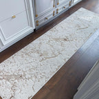 Modern Abstract Shiny Rug Silky Shimmer Soft High-Shine