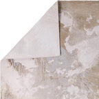 Modern Abstract Shiny Rug Silky Shimmer Soft High-Shine