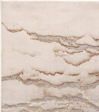 Modern Abstract Shiny Rug Silky Shimmer Soft High-Shine