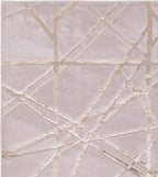 Modern Abstract Shiny Rug Silky Shimmer Soft High-Shine