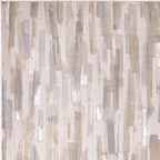 Modern Abstract Shiny Rug Silky Shimmer Soft High-Shine