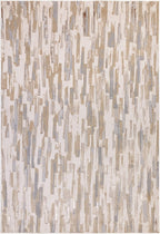 Modern Abstract Shiny Rug Silky Shimmer Soft High-Shine