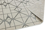 Modern Abstract Shiny Rug Silky Shimmer Soft High-Shine