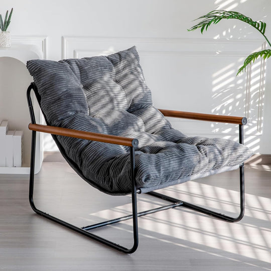 Modern Accent Chair Comfy Armchair for Living Room