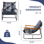 Modern Accent Chair Comfy Armchair for Living Room