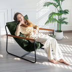 Modern Accent Chair Comfy Armchair for Living Room