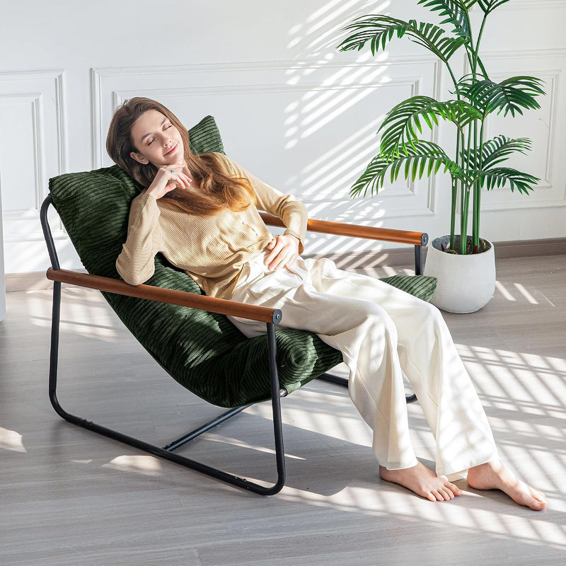 Modern Accent Chair Comfy Armchair for Living Room