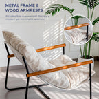 Modern Accent Chair Comfy Armchair for Living Room