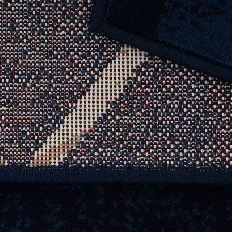 Modern Art Deco Living Room Area Rug Striped