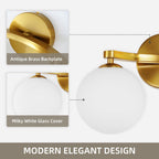 Modern Bathroom Wall Light Vanity with Double G9