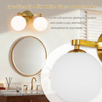 Modern Bathroom Wall Light Vanity with Double G9