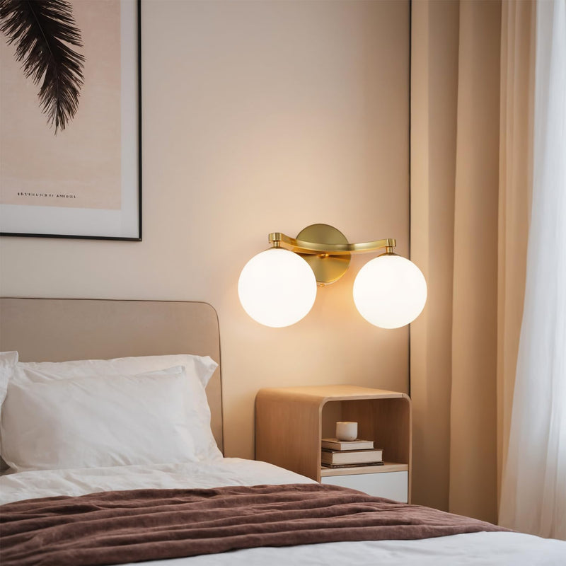 Modern Bathroom Wall Light Vanity with Double G9