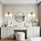 Modern Bathroom Wall Light Vanity with Double G9