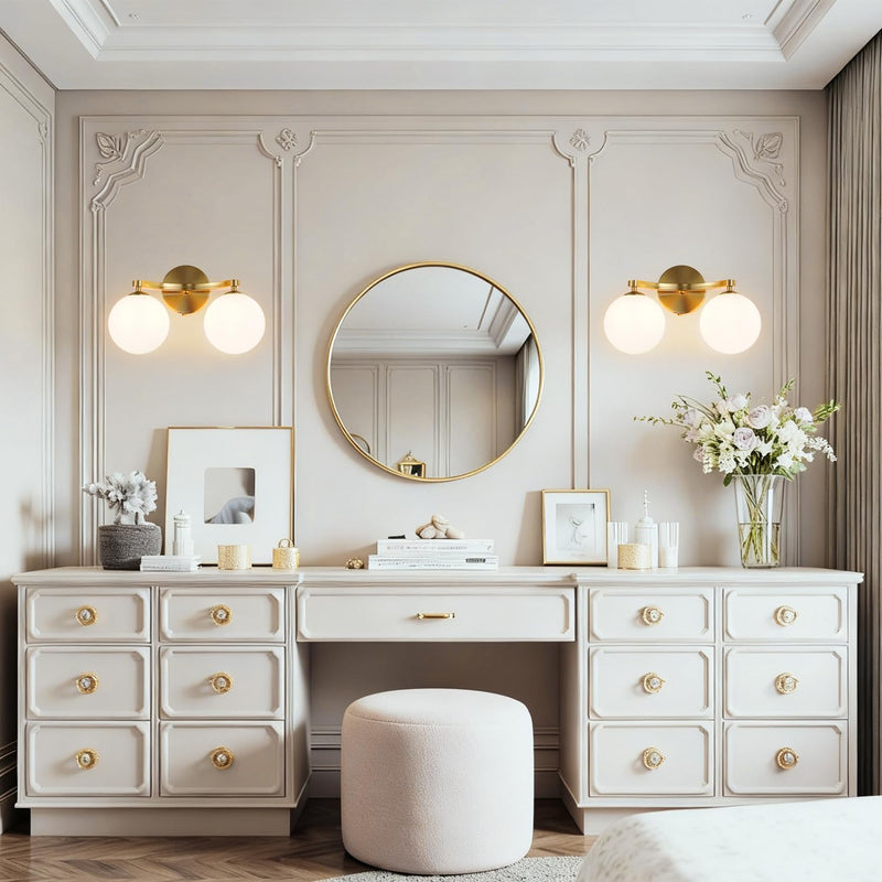 Modern Bathroom Wall Light Vanity with Double G9