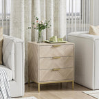 Modern Bedside Tabls with Drawers Wood Bed Side
