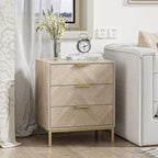 Modern Bedside Tabls with Drawers Wood Bed Side
