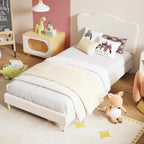 Bed Frame with Adjustable Headboard Velvet Upholstered Platform
