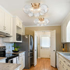 Modern Bubble Ceiling Light Fixture 4-Light Flush Mount