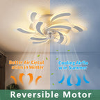 Modern Ceiling Fan with Light and Remote Control