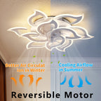 Modern Ceiling Fan with Light and Remote Control