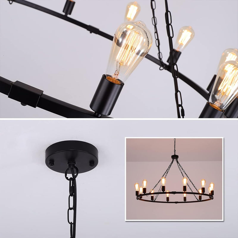 Modern Ceiling Light Pendant Hanging 4 Lights