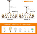 Modern Ceiling Light Pendant Hanging 4 Lights